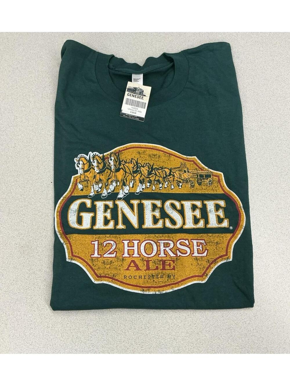 Genesee Beer Green 12 horse T-Shirt